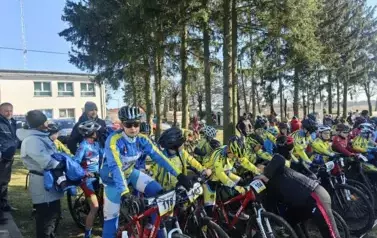 Kolarskie Sokoły wysoko &nbsp;w Świeciu nad Osą 3