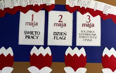 Obchody świąt majowych w naszej szkole 2