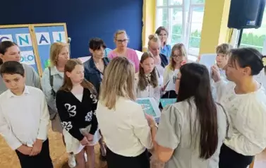 Z uśmiechem na wakacje &ndash; klasy I&ndash;VI żegnają rok szkolny 9