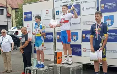 Srebrny sukces i piękna postawa młodych kolarzy z UKS &bdquo;Sok&oacute;ł&rdquo; Wielkie Rychnowo!&nbsp; 3
