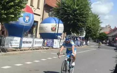 Srebrny sukces i piękna postawa młodych kolarzy z UKS &bdquo;Sok&oacute;ł&rdquo; Wielkie Rychnowo!&nbsp; 12