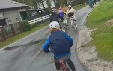 Mistrzostwa Szk&oacute;ł Podstawowych na rowerach g&oacute;rskich 11