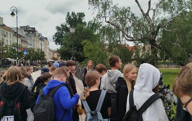 Spacerem przez Warszawę 1