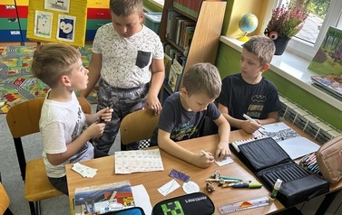 Od jednej kropki do całego świata pomysł&oacute;w &ndash; Dzień Kropki w klasie III 14