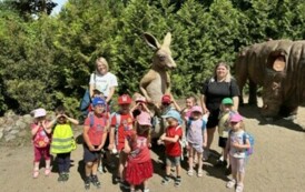 WYCIECZKA PRZEDSZKOLAK&Oacute;W DO OGRODU ZOOBOTANICZNEGO&nbsp; W TORUNIU 2