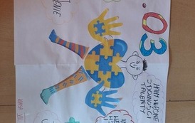 Obchody Światowego Dnia Zespołu Downa w naszej szkole&nbsp; 3