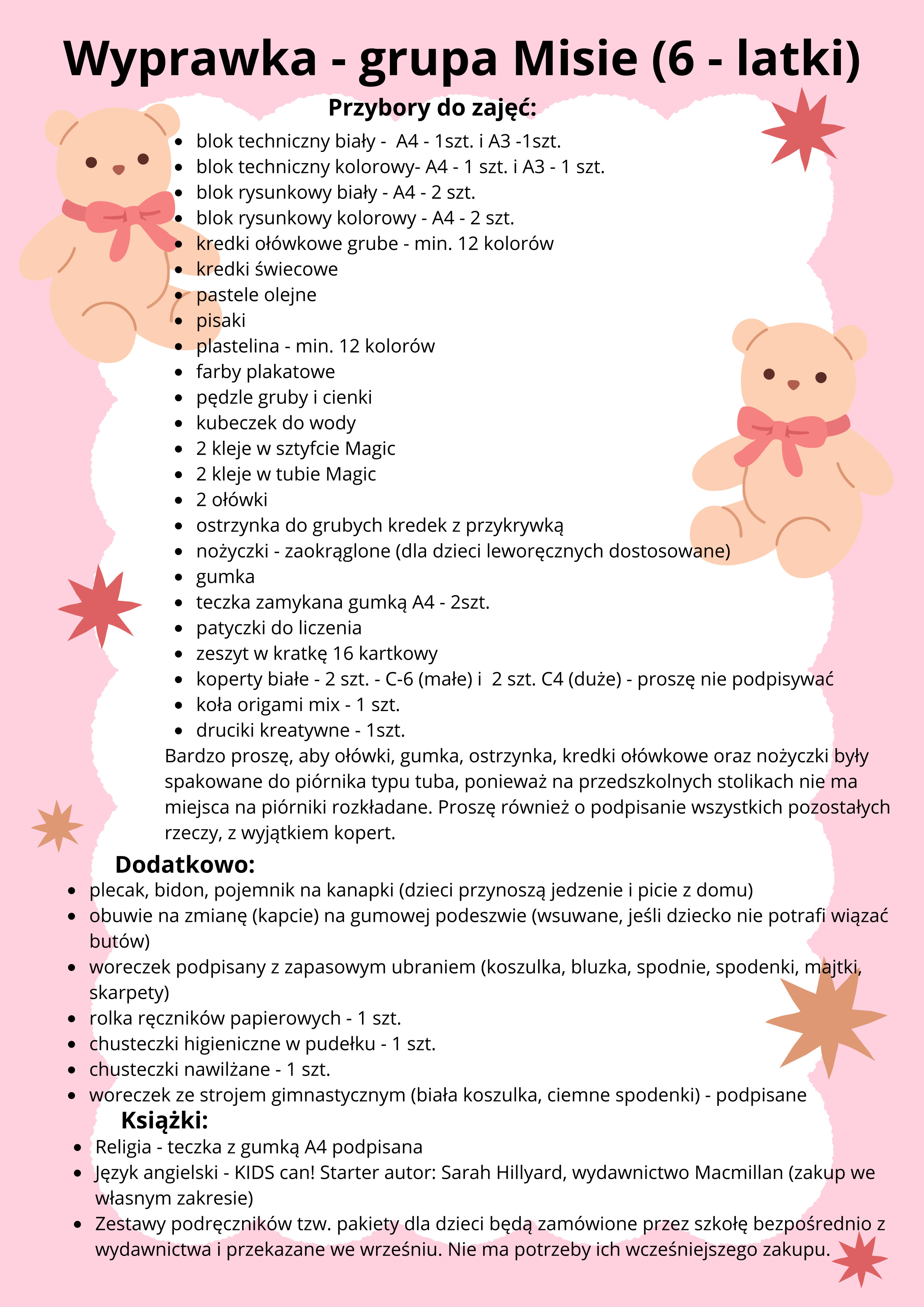 wyprawka_6_latki_misie