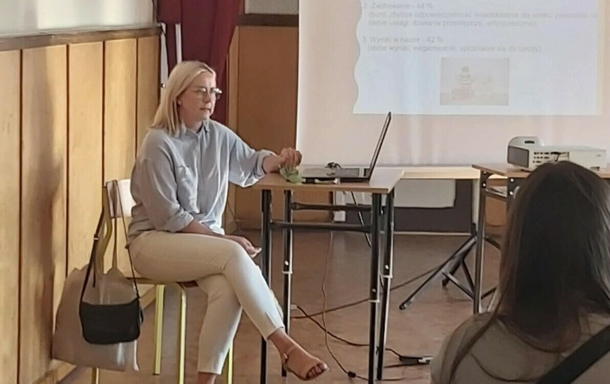 Zdjęcie do Pogadanka Rodzic&oacute;w z psycholog Poradni Psychologiczno- Pedagogicznej