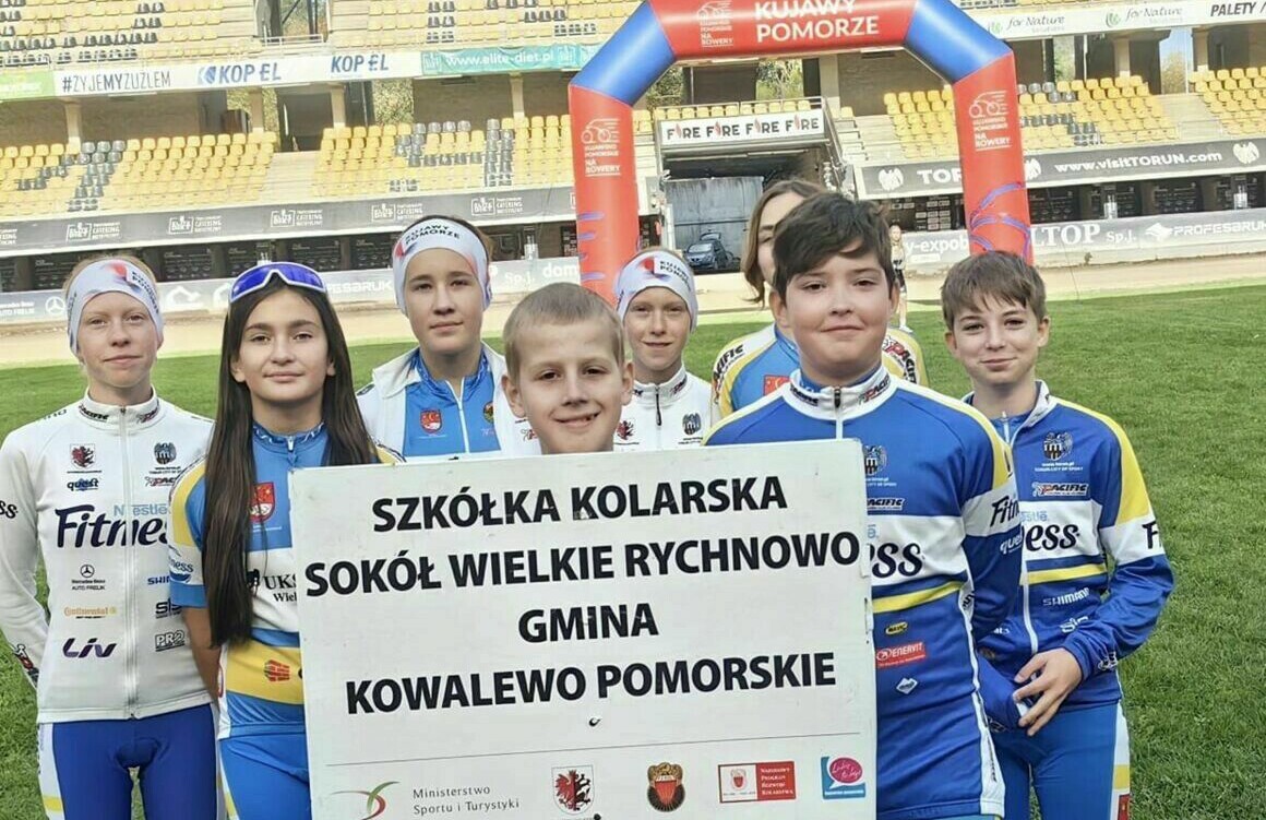 Zdjęcie do Kolarskie Wicemistrzostwo dla drużyny UKS &bdquo;Sok&oacute;ł&rdquo; Wielkie Rychnowo