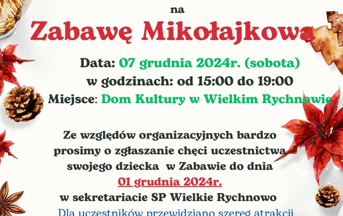 Zdjęcie do Zabawa Mikołajkowa