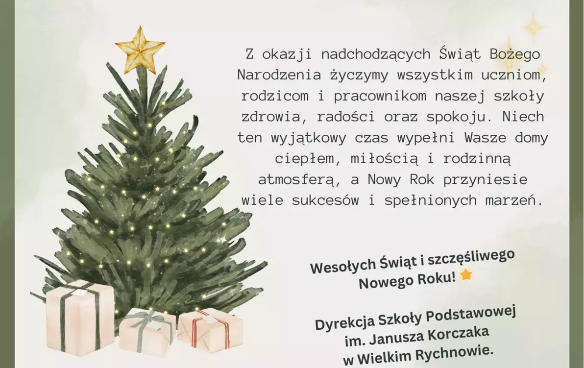 Zdjęcie do Z okazji nadchodzących Świąt Bożego Narodzenia...