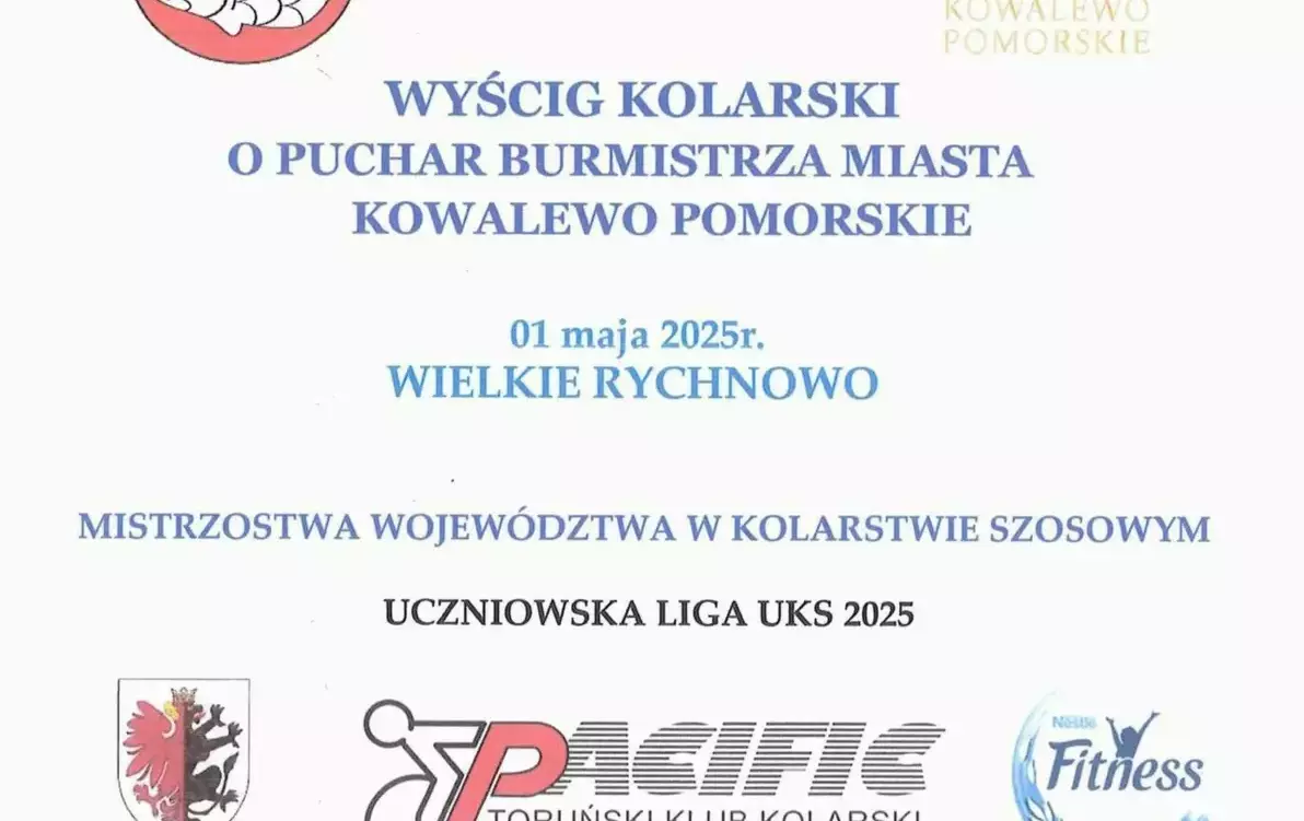 Zdjęcie do Wyścig kolarski o Puchar Burmistrza Miasta Kowalewo Pomorskie