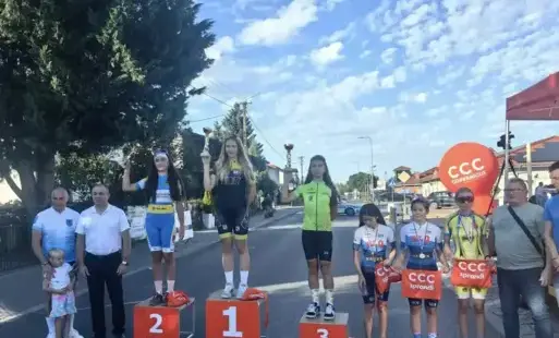 Paweł Klugier i Adrianna Ostrowska wysoko w Lubiczu 