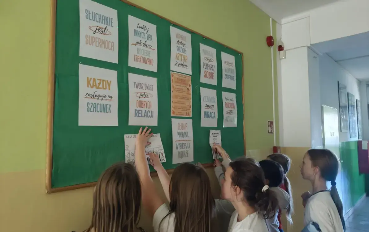 Zdjęcie do Tydzień Dbania o relacje w naszej szkole!
