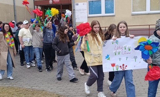 Obchody Pierwszego Dnia Wiosny w naszej szkole