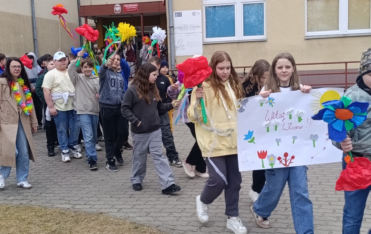 Zdjęcie do Obchody Pierwszego Dnia Wiosny w naszej szkole