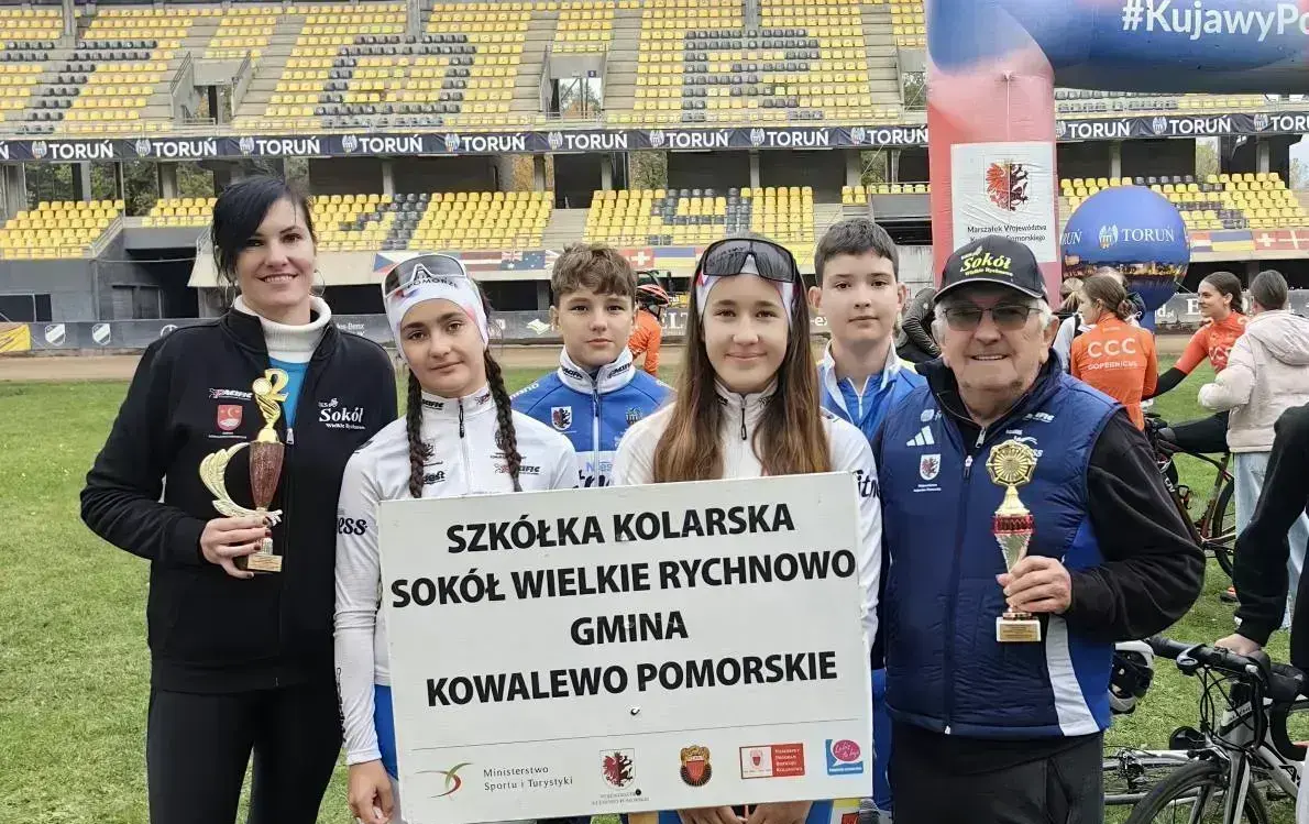 Zdjęcie do UKS &bdquo;Sok&oacute;ł&rdquo; Wielkie Rychnowo z sukcesami kończy szosowy sezon 2025&nbsp;